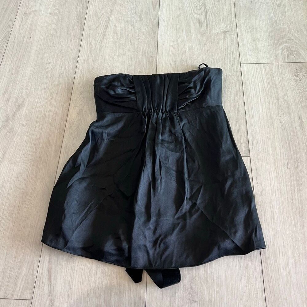 Banana Republic Factory silk strapless top size 0